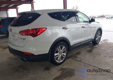 2013 Hyundai Santa Fe Sport 2.0T z USA, uszkodzony, nr VIN 5XYZWDLA1DG098263